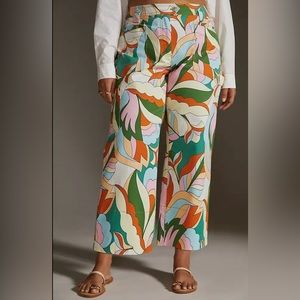 Maeve Lily Gardeners Crop Denim Pants